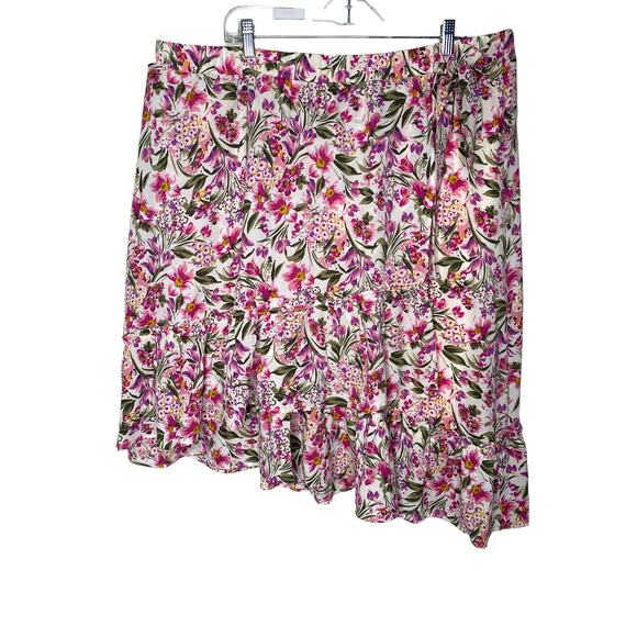 Lane Bryant Floral Skirt 22/24 - Picture 5 of 10